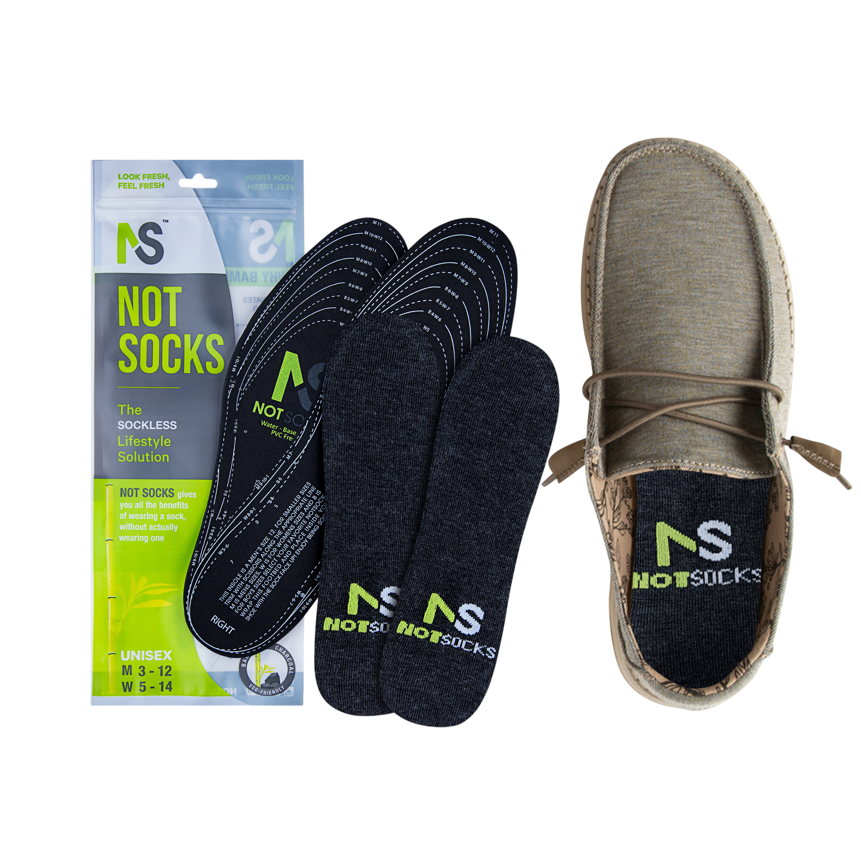 NotSocks Insole Socks — The Sockless Solution That Actually Works