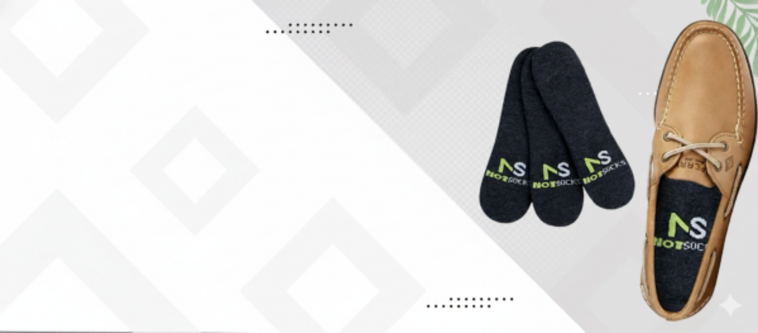 Stay Sockless. <br><b style="    color: #00662d;">Stay Fresh.</b><br> Stay Comfortable.